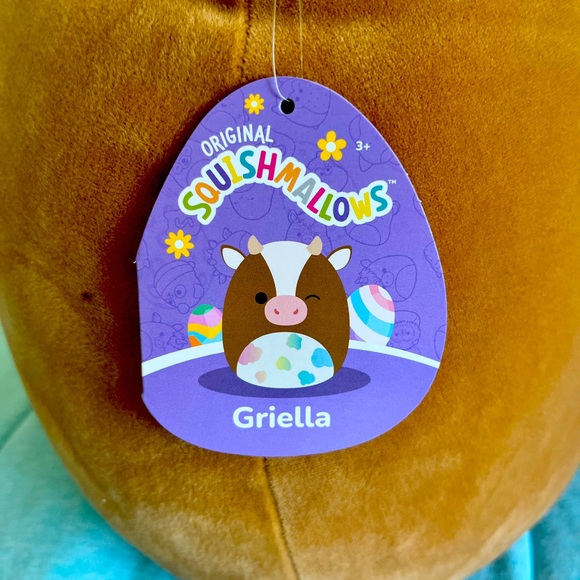 PRICE DROP!!!! Griella the Cow 12” Squishmallow BNWT - Picture 3 of 4